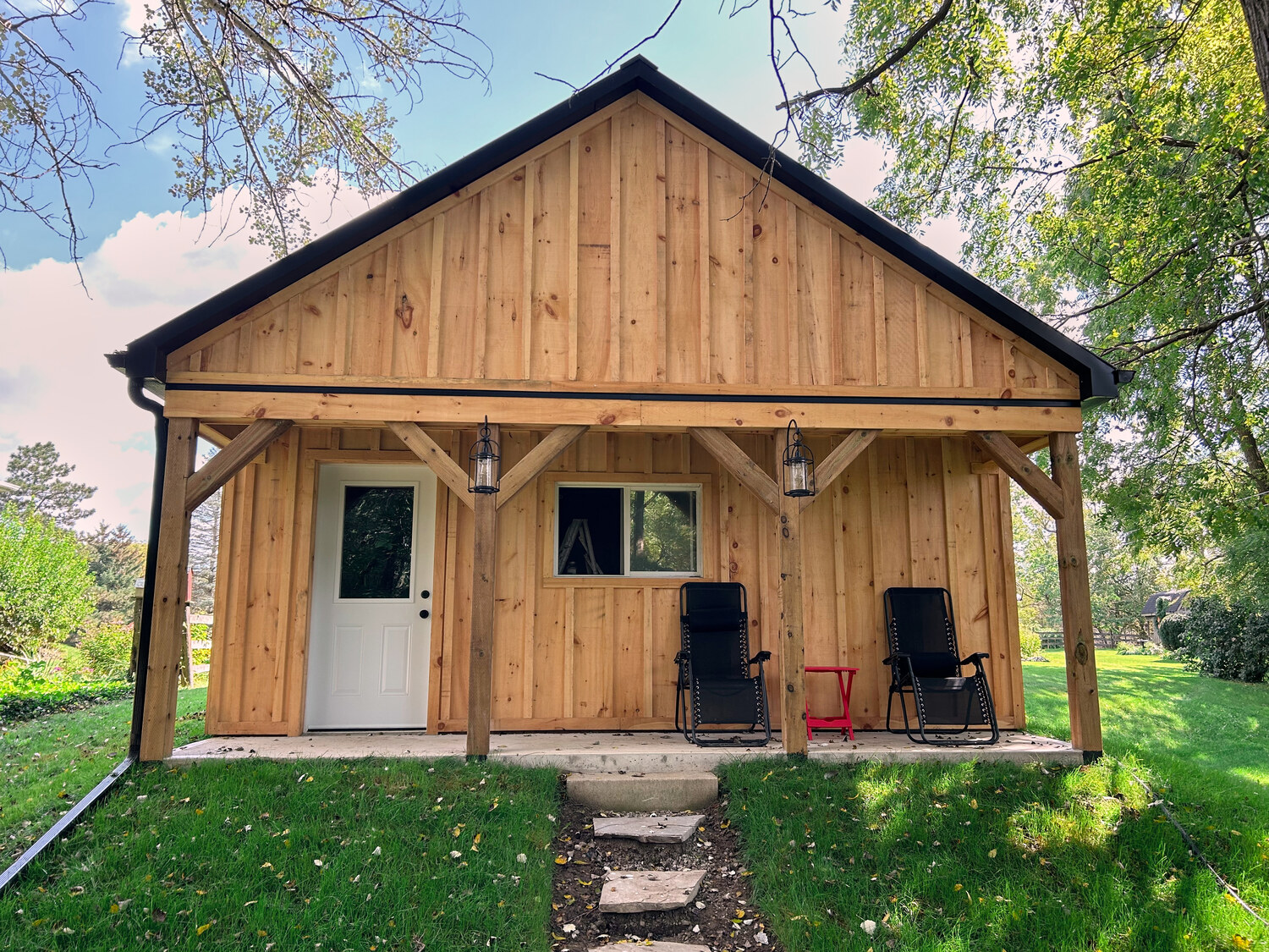20' x 16' Post Framed Blacksmith Shop, Caistorville